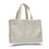 Blank Canvas Gusset Tote with Self Fabric Handles, 17" W x 13" H x 5" D, Price/piece