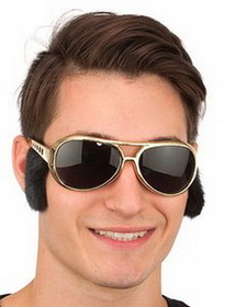 Custom Glasses w/ Sideburns