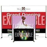 Custom Banner with Expandable Stand