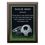 9"x12" Soccer Photo Sports Plaque w/Laser Engraved Plate, Price/piece