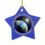 Custom Star Shape Ceramic Ornament With Full Color Imprint - Ships In 3 Days, Price/piece