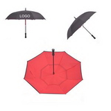 Custom Reversed Umbrella w/Straight Holder, 46