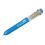 Custom 10 Color Pen w/ Blue Barrel, 6 1/4" H, Price/piece