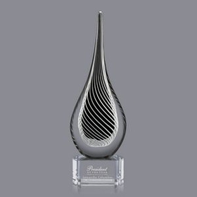 Custom Constanza Award w/ Clear Base (12 1/2")