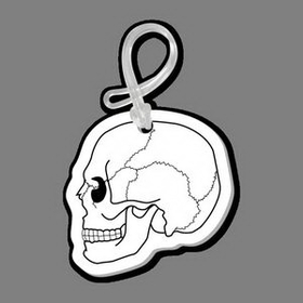Luggage Tag - Skull (Human)
