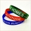 Custom Debossed Color Filled Wristband, 9" L x 1/2" W, Price/piece