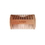 Custom Walnut Wood Double-sided Beared Comb, 3.94" L x 2.17" W, Price/piece