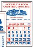 Custom Date Finder Half Apron Calendar- Thru 5/31/12
