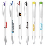 Custom Colorful Series Plastic Ballpoint Pen, 5.51