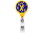 Custom Yellow Ribbon Jumbo Retractable Badge Reel, Price/piece