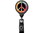 Custom Peace Jumbo Retractable Badge Reel, Price/piece