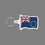 Key Ring & Punch Tag W/ Tab - Flag of Cook Islands, Price/piece