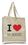 Custom 12 Oz. Natural Canvas Book Tote Bag w/ Full Gusset - 1 Color (14"x15"x4"), Price/piece