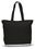 Colored Canvas Zipper Tote Bag w/ Squared Bottom - Blank (20"x15"x5"), Price/piece