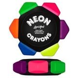 Custom Crayo-Craze 6 Color Crayon Wheel