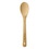 Custom Bamboo Spoon, 12" H x 2 3/8" W x 1/4" D, Price/piece