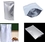 Custom Pure Aluminum Foil Stand Up Grip Seal Bags, 5.91" L x 8.66" W x 1.57" H, Price/piece