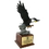 Custom 17" Attacking Eagle Hand Painted Trophy on Base, Price/piece