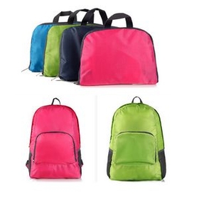 Custom Waterproof Foldable Backpacks, 15" W x 19" H