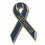 Custom Arthritis Awareness Ribbon Lapel Pin, 1" L x 3/4" W, Price/piece