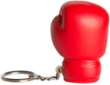 Custom Boxing Glove Squeezies Stress Reliever Keychain