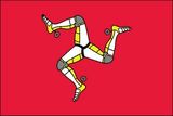 Custom Isle of Man Nylon Outdoor Flags of the World (3'x5')
