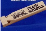 Custom Wooden Train Whistle