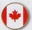 Custom Canada Flag Stock Ball Markers, Price/piece