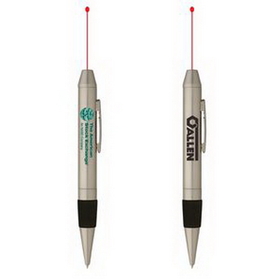 Custom Industrial Laser Pointer Ballpoint Pen, 5.5" L