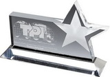 Custom Horizontal Acrylic Star Award (9