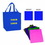 Custom Non Woven Shopping Tote Bag, 13" H x 12" W x 10" D, Price/piece