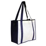 Custom Non Woven Large Zipped Shopping Bag, 450mm L x 380mm W x 200mm H