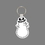 Key Ring & Punch Tag - Short Snowman, Price/piece