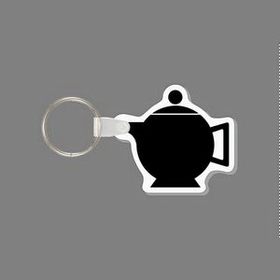 Key Ring & Punch Tag - Teapot