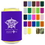 Custom Slip-On Can Cooler (Screen Printed), 4" L x 4 1/2" H x .125" Thick, Price/piece