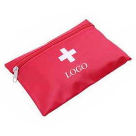 Custom First Aid Kit Bag, 4 3/4" L x 7 7/8" L