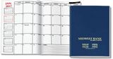 Custom Deluxe Large Monthly Planner w/ Stitched to Sedona Cover - Thru 05/31/12