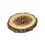 Custom Natural Bark Rustic Wood Coaster, 4" Diameter X 5/8" Thick, Price/piece