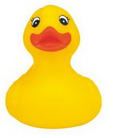Custom Rubber Smart Duck (Mid-size)