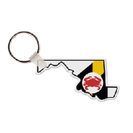 Custom Maryland Key Tag