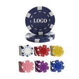 Custom Poker Chip Golf Ball Markers, 1 1/2
