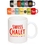 Custom 11 oz. Ecomomy Ceramic Mug - Coffee mugs, corporate gifts, 4.5" W x 3.75" H, Price/piece