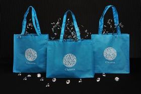 Custom Recycled PET Ocean Blue Bag (16"x6"x16")