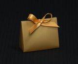 Custom Gold Dust Purse Style Gift Bag (4.5