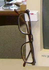 Custom Eyeglass or Safety Glasses Holder