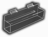 Custom Flat-Bottom J-Shelves W/ End Caps & Back Spacer (2 1/2
