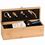 Custom Bamboo Single Wine Box With Tools( Engraved ), 14 1/8" W X 4 3/4" H X 4 1/4" D, Price/piece