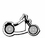 Custom MOTORCYCLE2 - Indoor NoteKeeper&#0153 Magnet, Price/piece