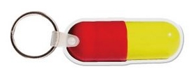 Custom Pill Capsule Key Tag