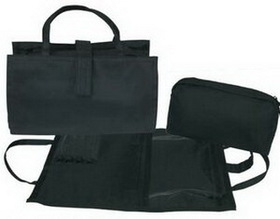 Custom 2 In 1 Cosmetic Bag, 5 1/2" L x 7 1/2" W x 1 1/2" H